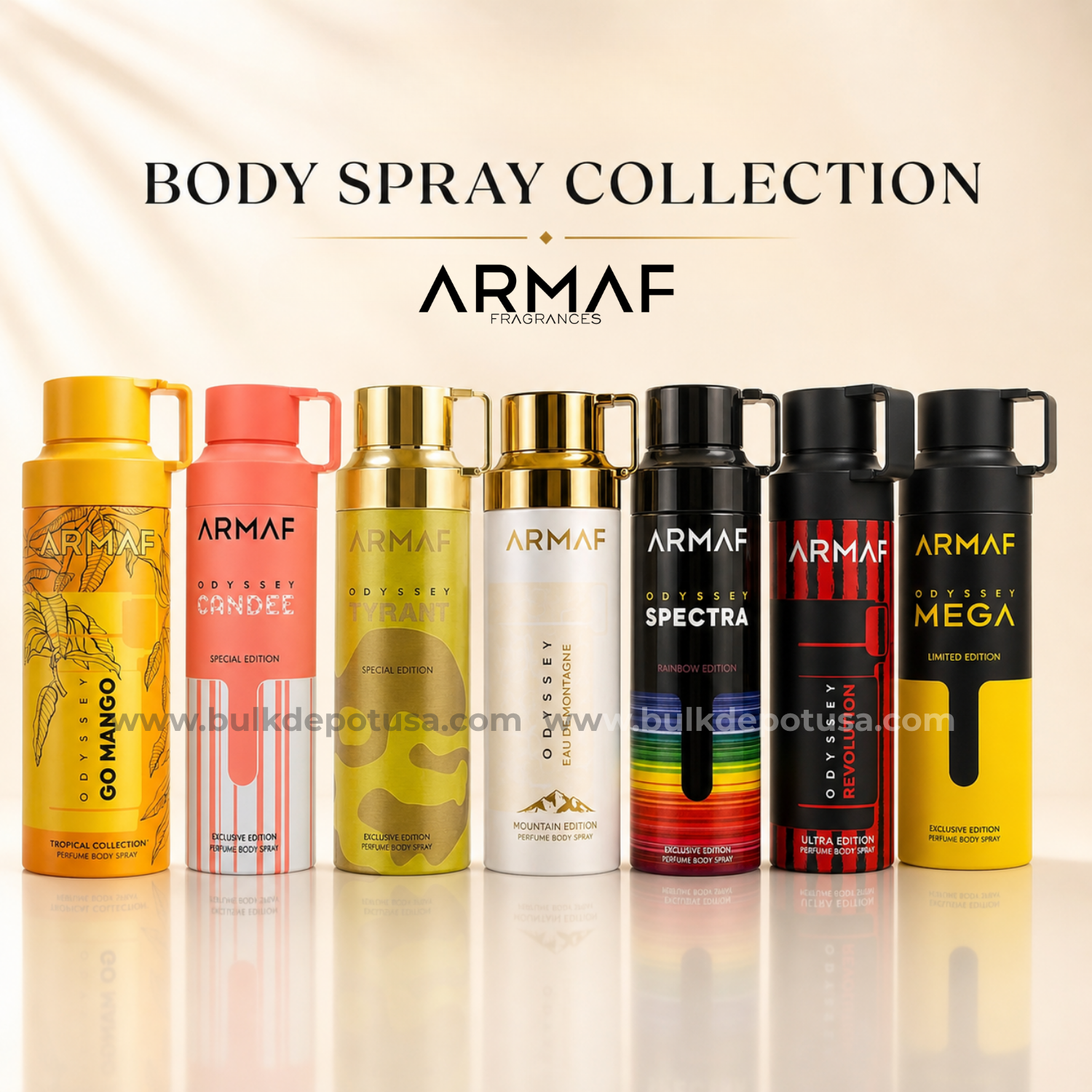 Armaf Body Spray Collection 6.8 oz