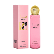 Lattafa Mayar All Over Spray, 150 ML (5.07 fl oz) perfume bottle and packaging
