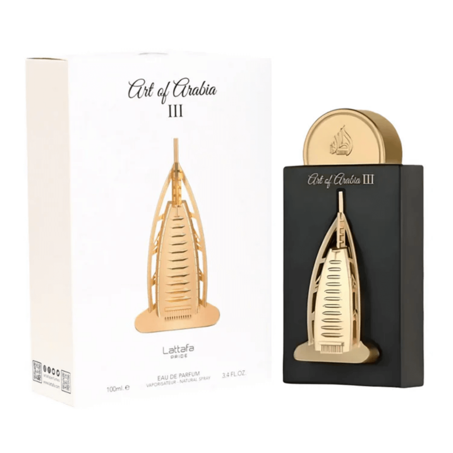 Lattafa Pride Art of Arabia III EDP, 3.4 fl oz wholesale fragrance - Bulk Depot LLC