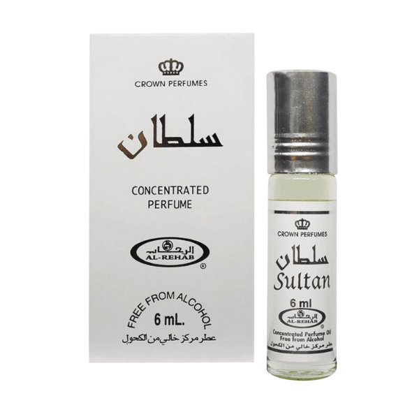 Al Rehab Sultan Concentrated Perfume Oil, 6 mL (12 pcs Case)