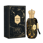 Armaf Éter Desert Night Eau de Parfum Unisex 100 mL / 3.4 oz black and gold bottle with matching box