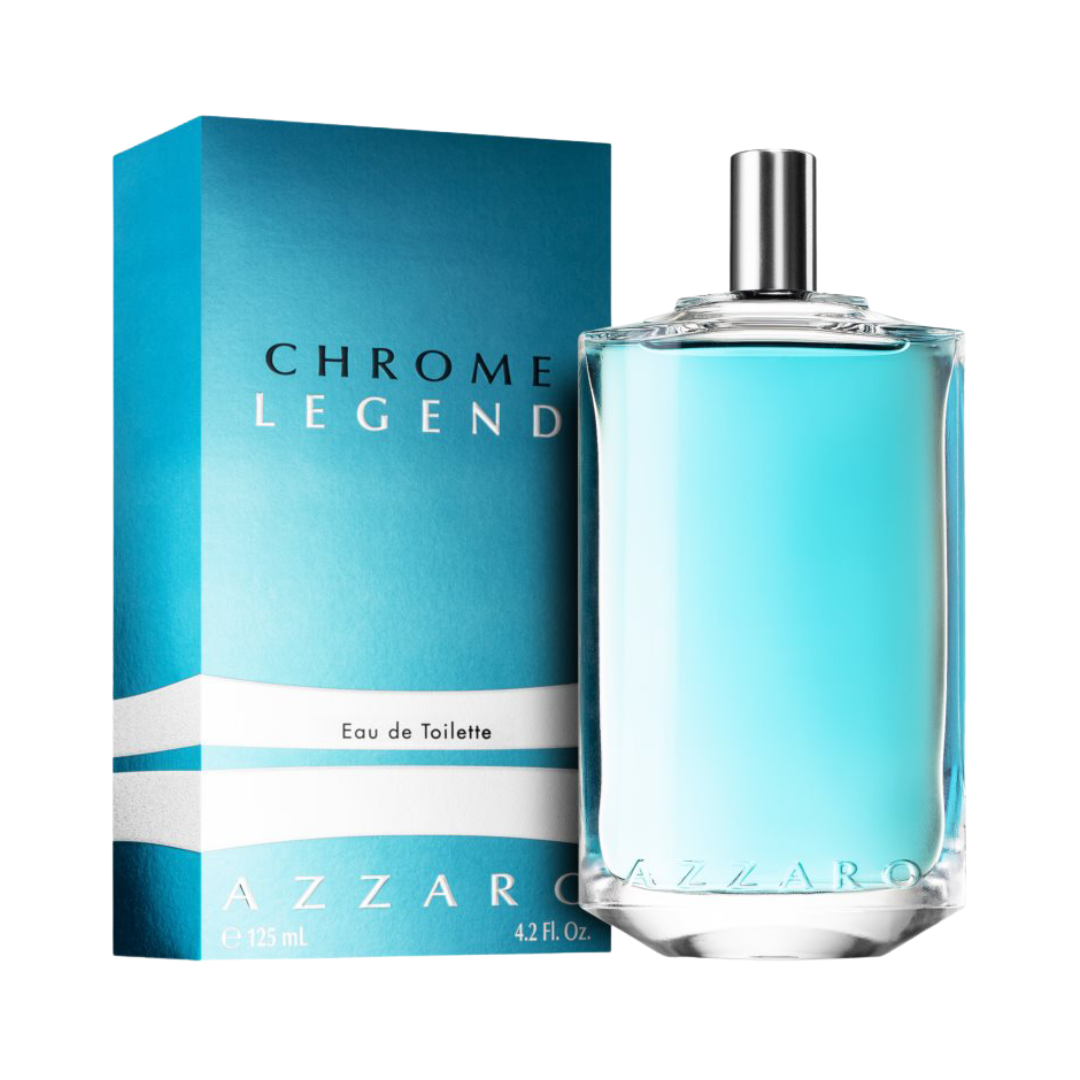 Azzaro Chrome Legend Eau De Toilette Spray 4.2 oz, fresh masculine fragrance