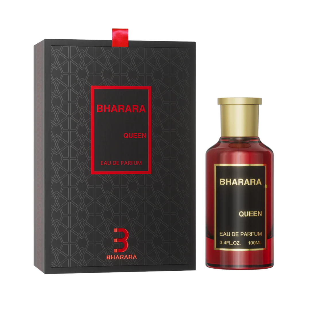 Bharara Queen Eau De Parfum Spray 3.4 oz (100 mL) for women, elegant scent.