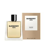 Burberry Hero Eau De Toilette 5.0 oz bottle, woody spicy fragrance for men.