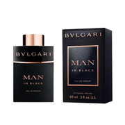 Bvlgari Man In Black Eau De Parfum 2.0 oz bottle, bold and masculine fragrance.