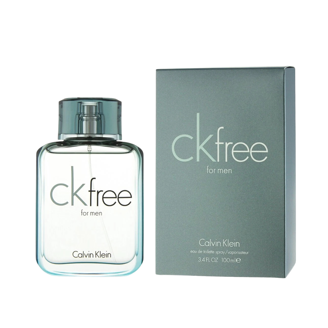 Calvin Klein CK Free Eau De Toilette Spray 3.4 oz for Men bottle