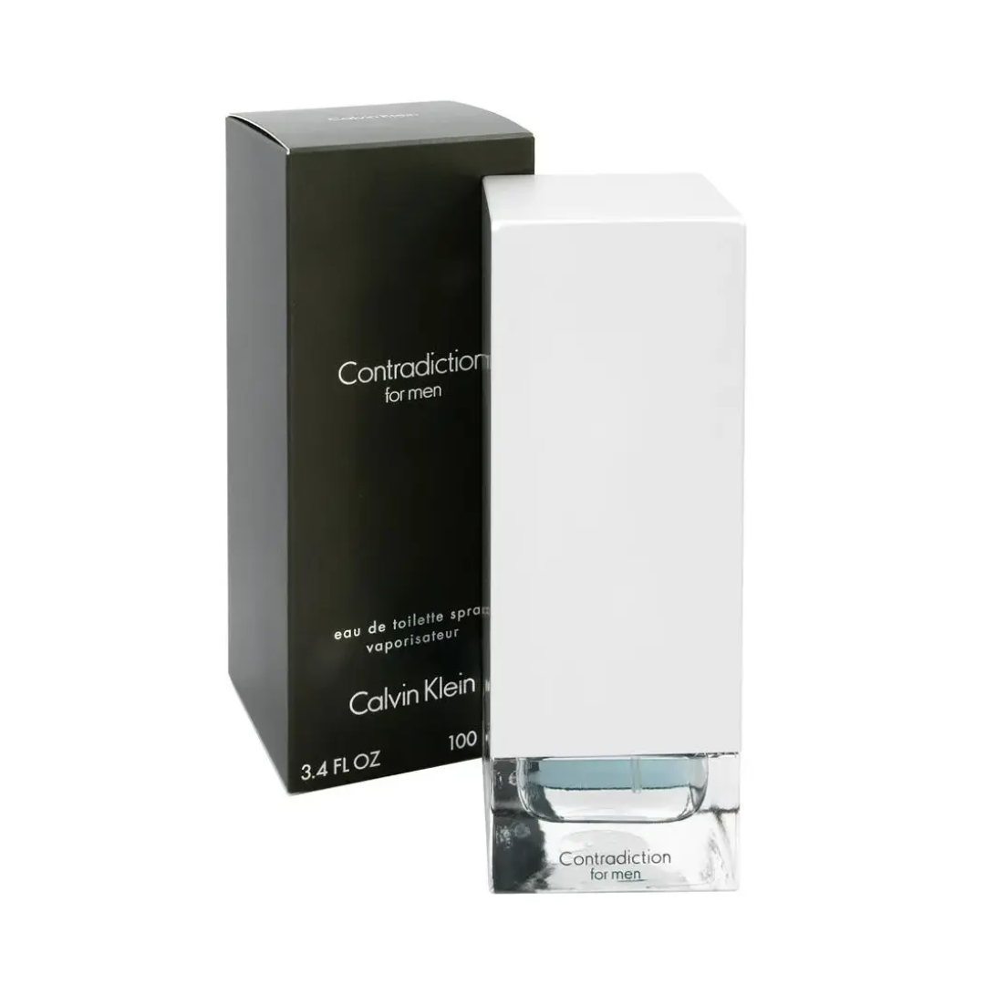 Calvin Klein Contradiction for Men Eau De Toilette Spray 3.4 oz bottle