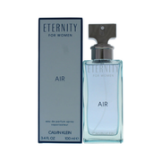 Calvin Klein Eternity Air Eau De Parfum 3.4 oz bottle, fresh floral fruity fragrance for women.