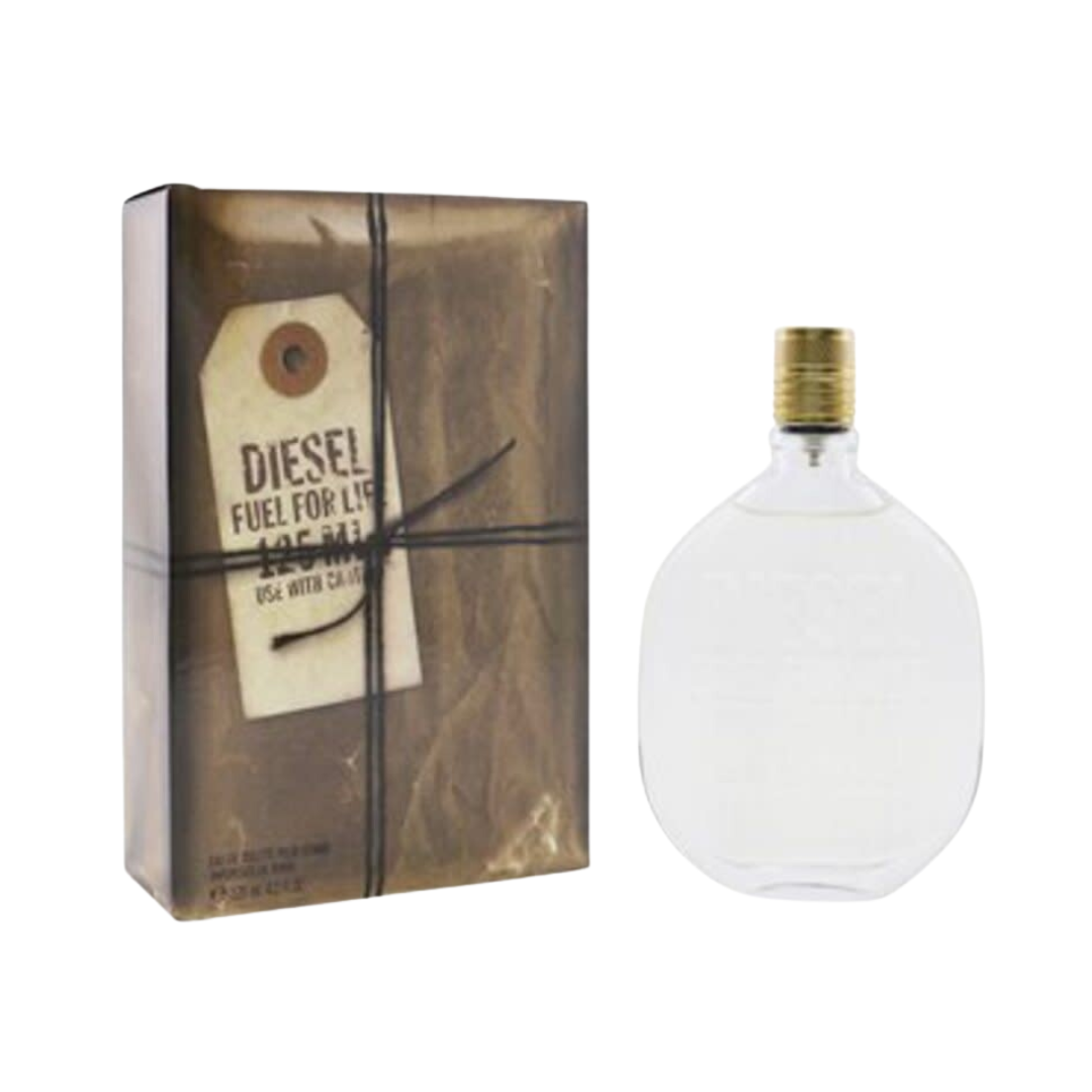 Diesel Fuel For Life Eau De Toilette for Men, 4.2 oz bottle.