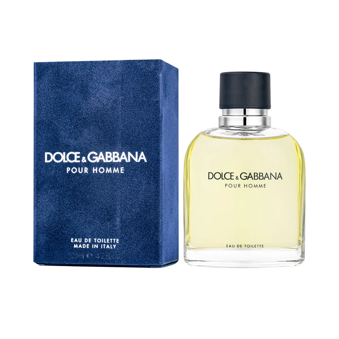 "Dolce & Gabbana Pour Homme Eau De Toilette, 4.2 oz men’s aromatic fougère fragrance"