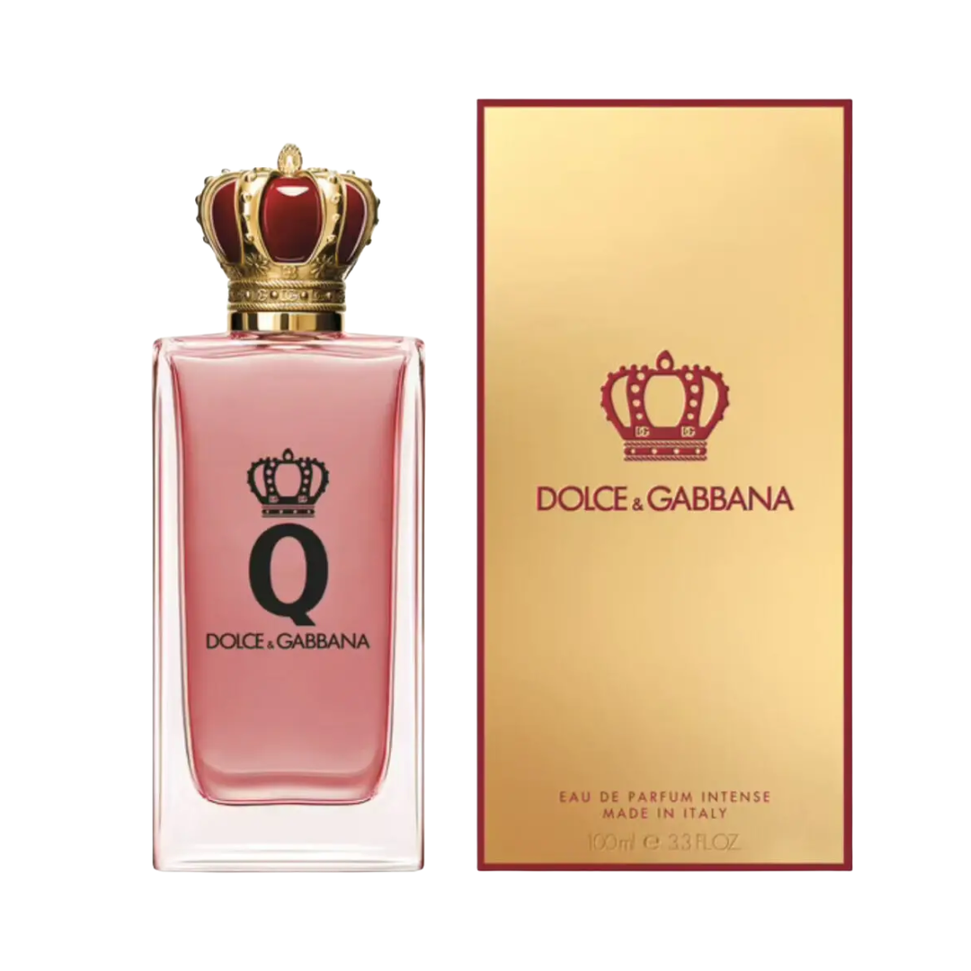 "Dolce & Gabbana Q Eau De Parfum Intense, 3.3 oz women’s amber floral fragrance"