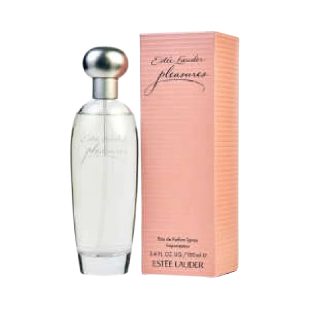 "Estée Lauder Pleasures Eau De Parfum, 3.4 oz women’s sheer floral fragrance"