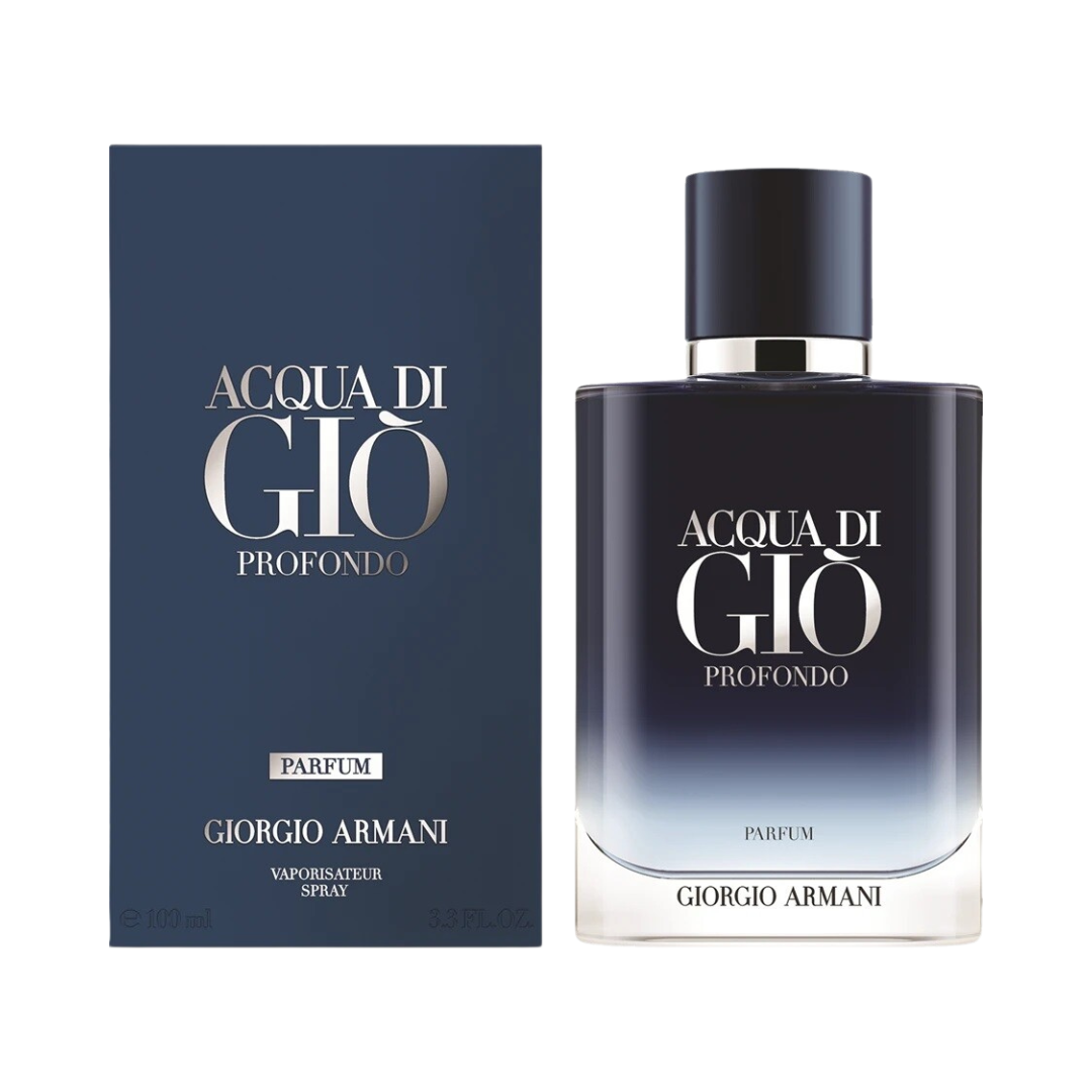 Giorgio Armani Acqua Di Gio Profondo Parfum, 3.3 oz, Fresh Aquatic