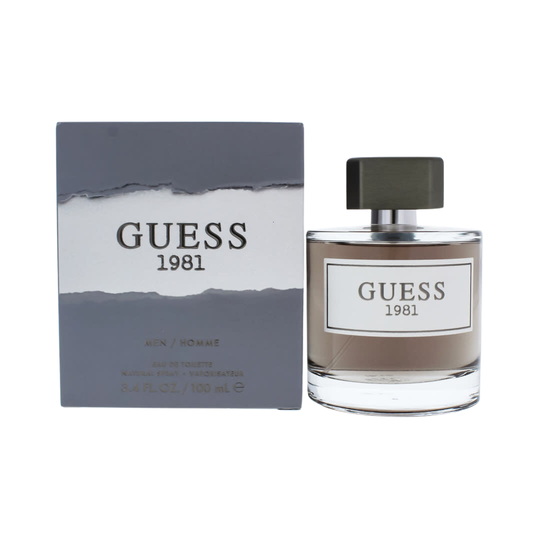 Guess 1981 for Men Eau De Toilette 3.4 oz (100 mL) spray bottle