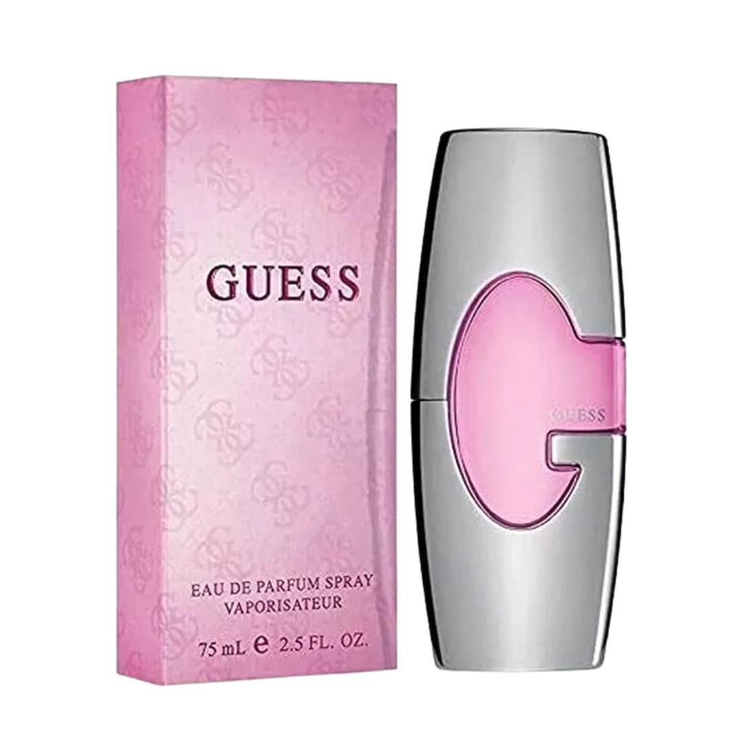 "Guess Eau De Parfum Spray 2.5 oz - Floral Fruity Scent for Women"