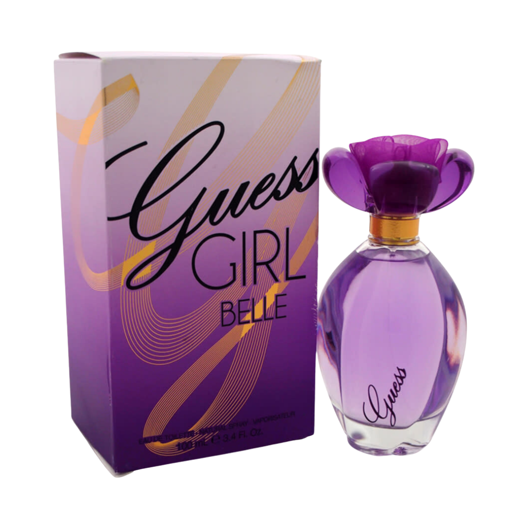Guess Girl Belle Eau De Toilette Spray for Women, 3.4 oz bottle.