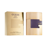 Guess Gold Eau De Toilette Spray for Men, 2.5 oz bottle.