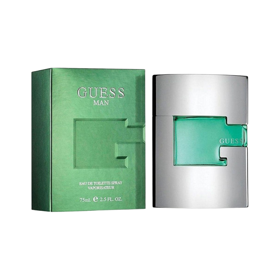 "Guess Man Eau De Toilette 2.5 oz - Fresh Spicy Scent for Men"