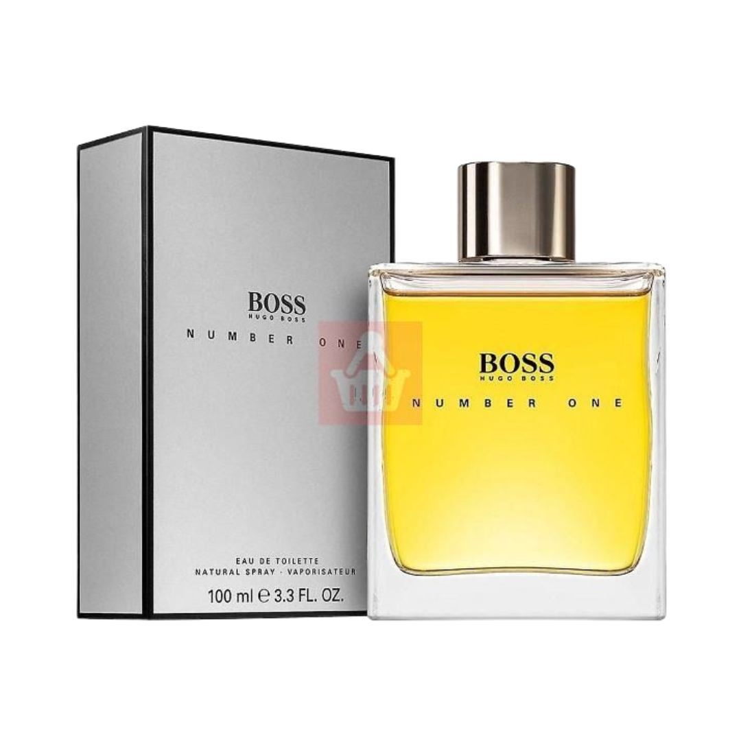 "Hugo Boss Boss Number One Eau De Toilette, 3.4 oz men’s classic masculine fragrance"