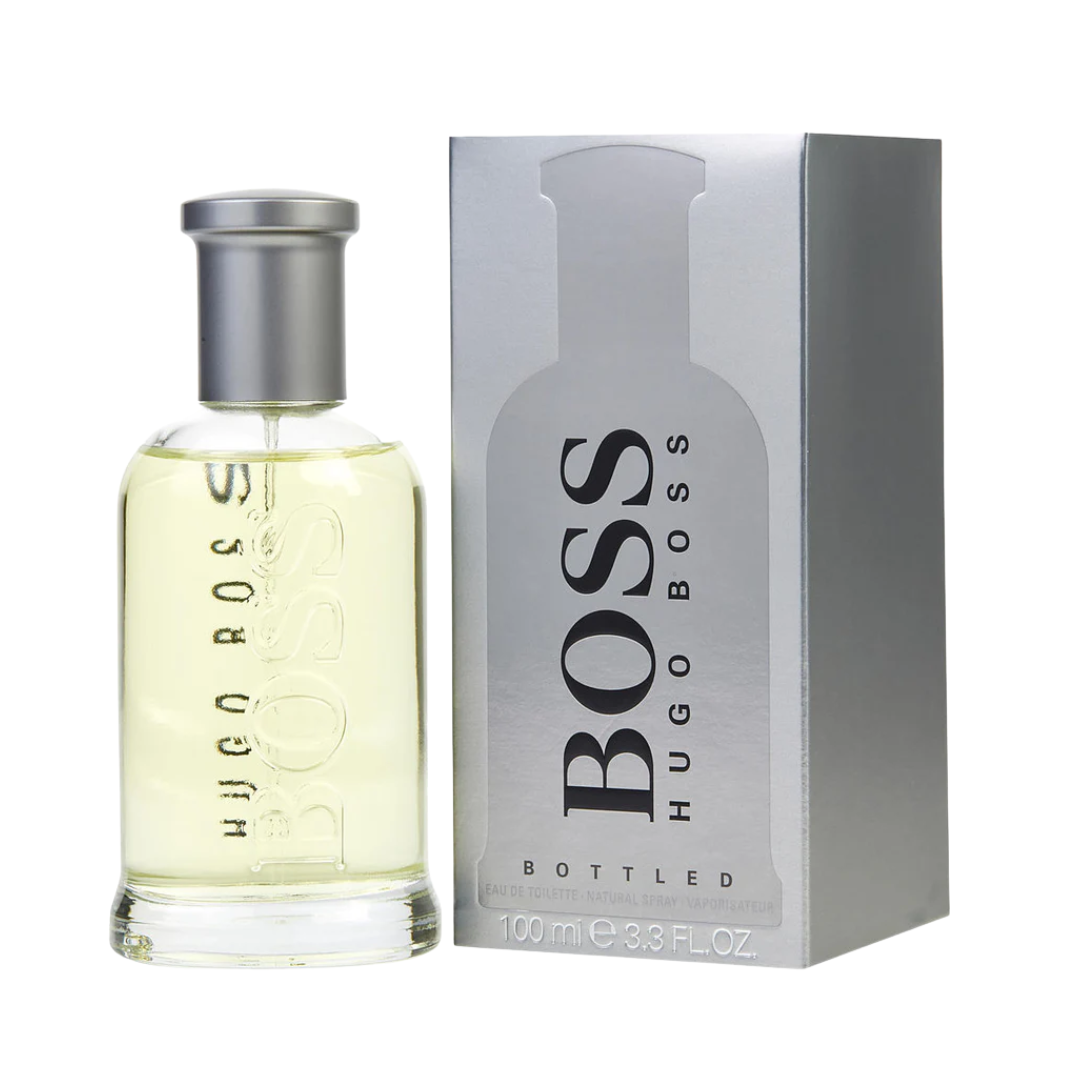 "Hugo Boss Bottled Eau De Toilette, 3.4 oz men’s woody spicy fragrance"