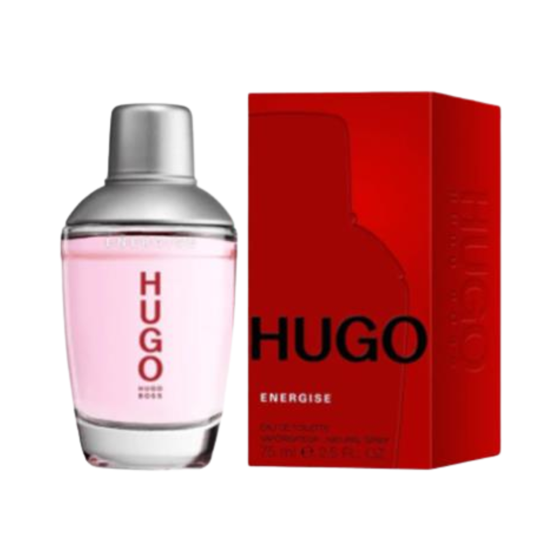 "Hugo Boss Energise Eau De Toilette, 2.5 oz men’s woody aromatic fragrance"