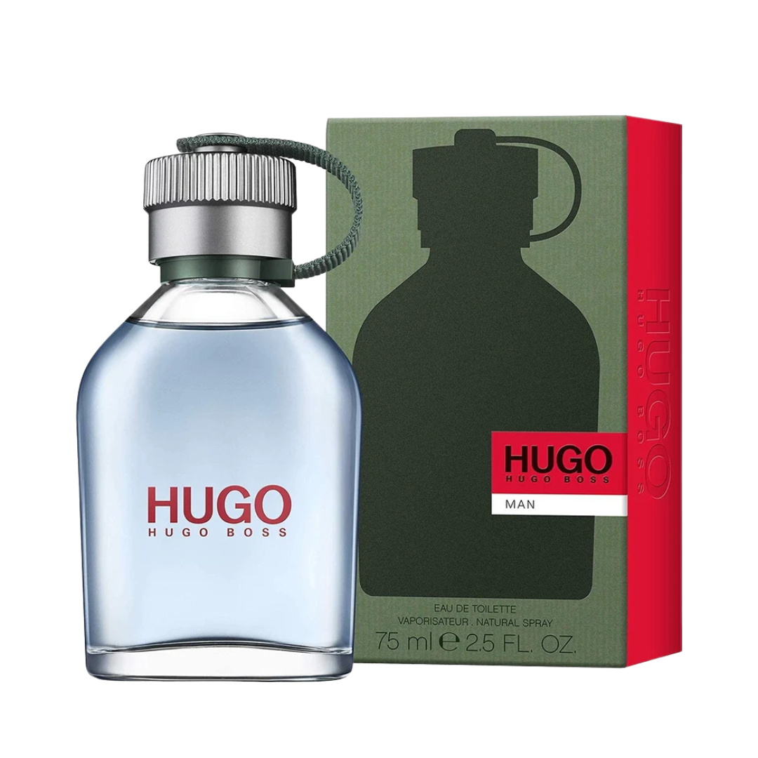 "Hugo Boss Green Eau De Toilette, 2.5 oz men’s aromatic green fragrance"