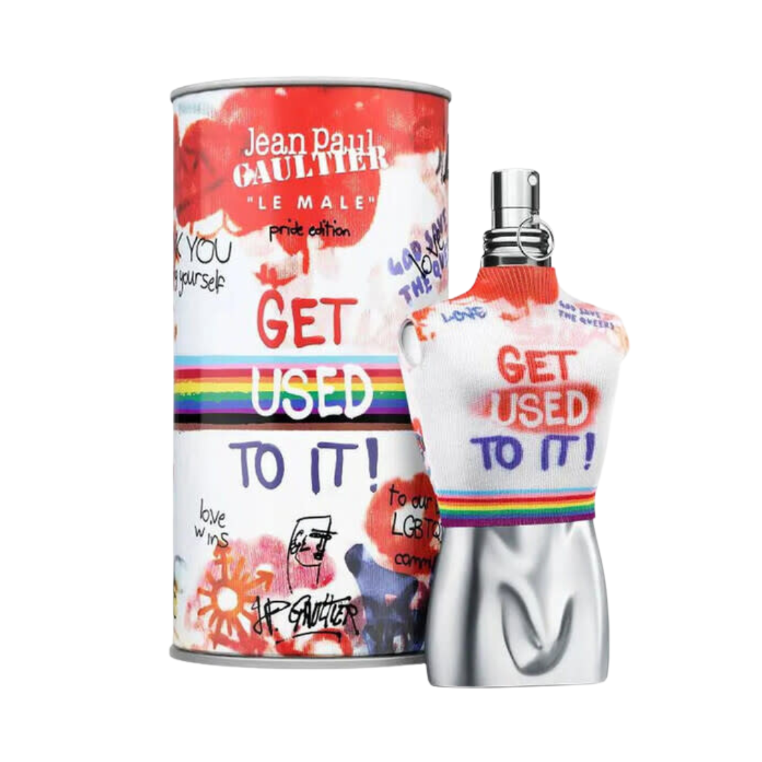 "Jean Paul Gaultier Men's Pride Le Male Eau De Toilette, 4.2 oz citrus aromatic fragrance"