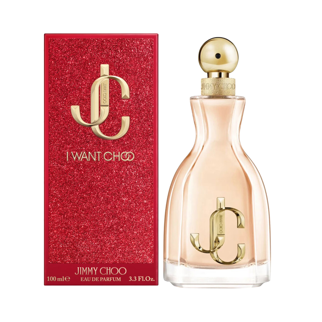 "Jimmy Choo I Want Choo Eau De Parfum, 3.3 oz women’s oriental floral fragrance"