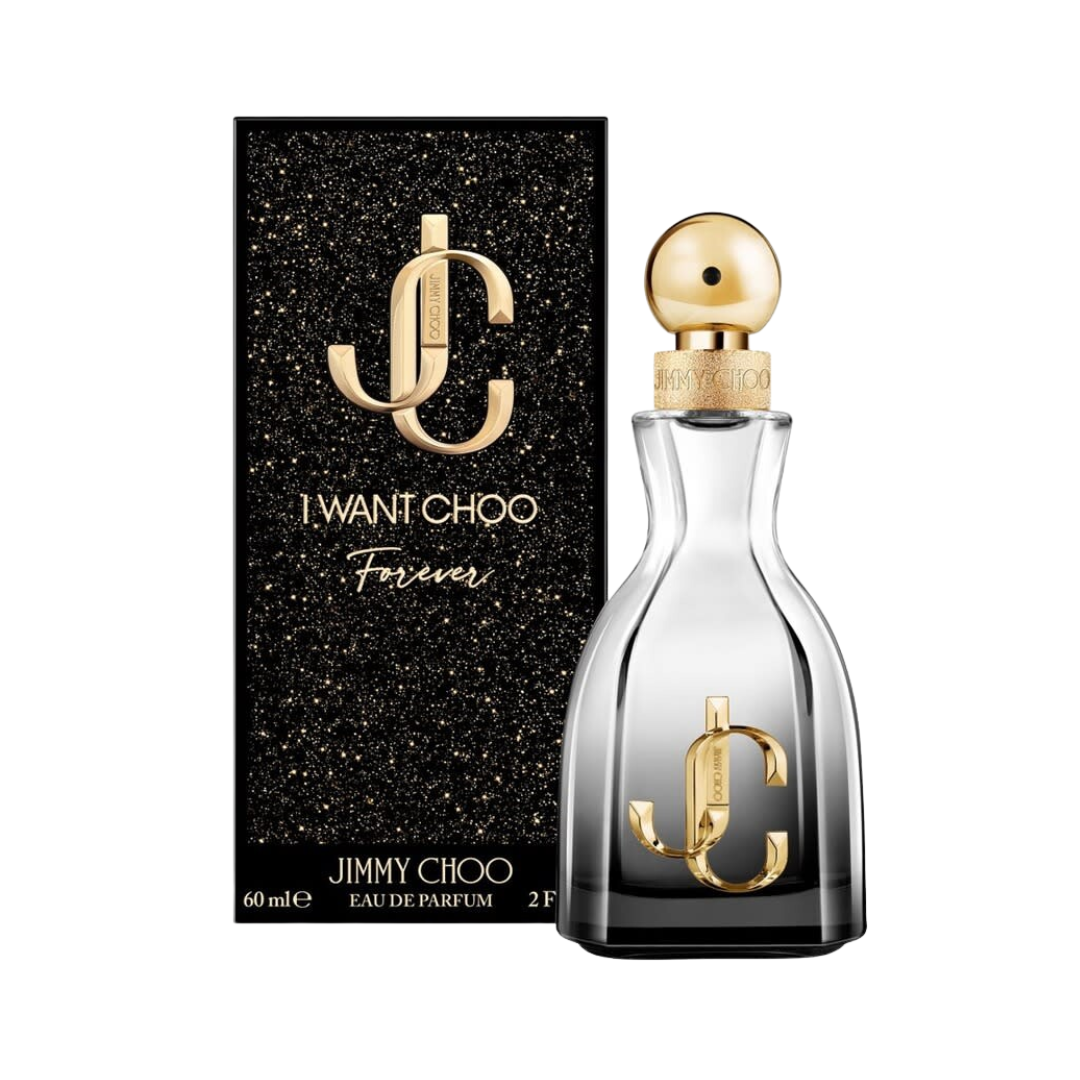 "Jimmy Choo I Want Choo Forever Eau De Parfum, 2.0 oz women’s floral fruity gourmand fragrance"