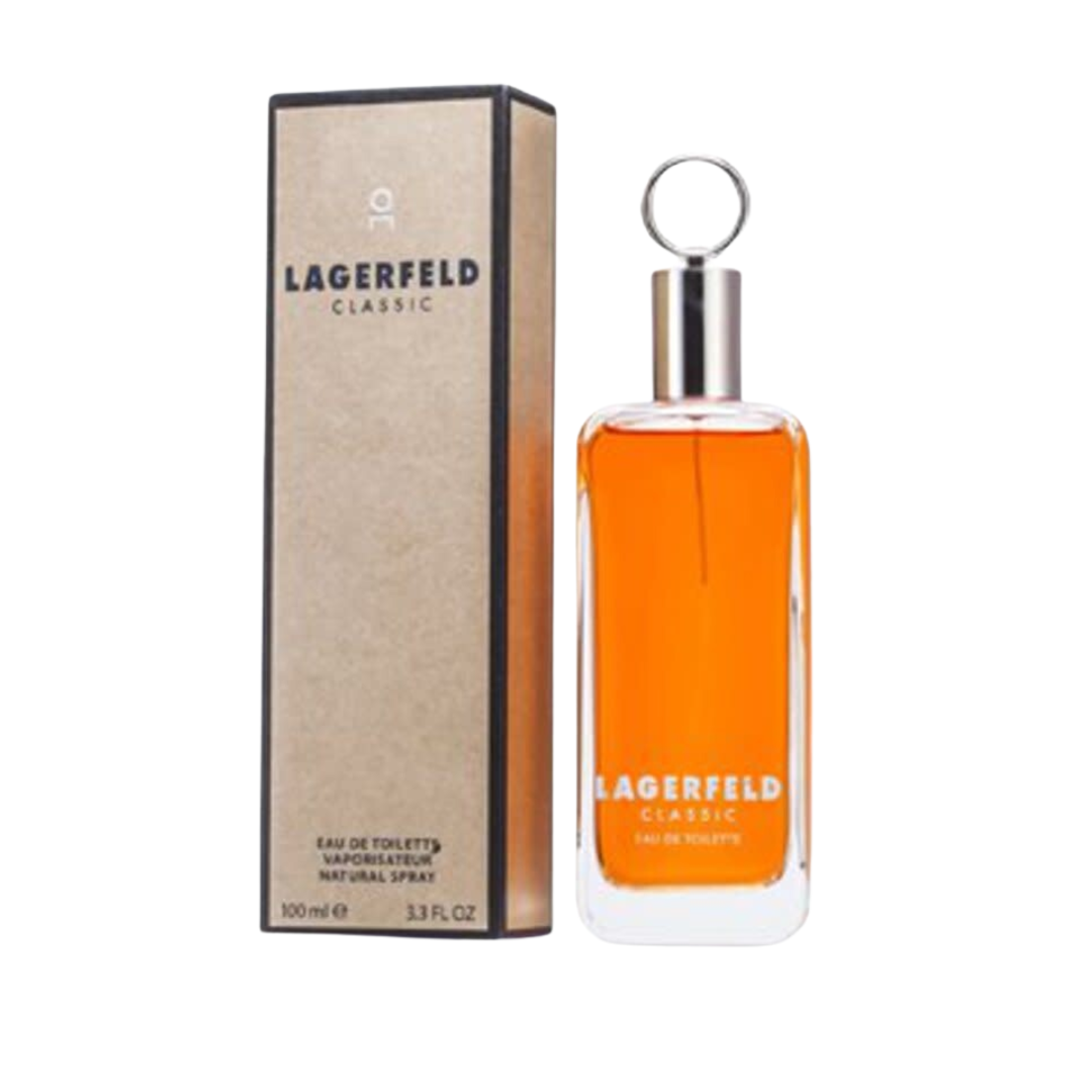 "Karl Lagerfeld Classic Eau De Toilette, 3.4 oz men’s oriental woody fragrance"