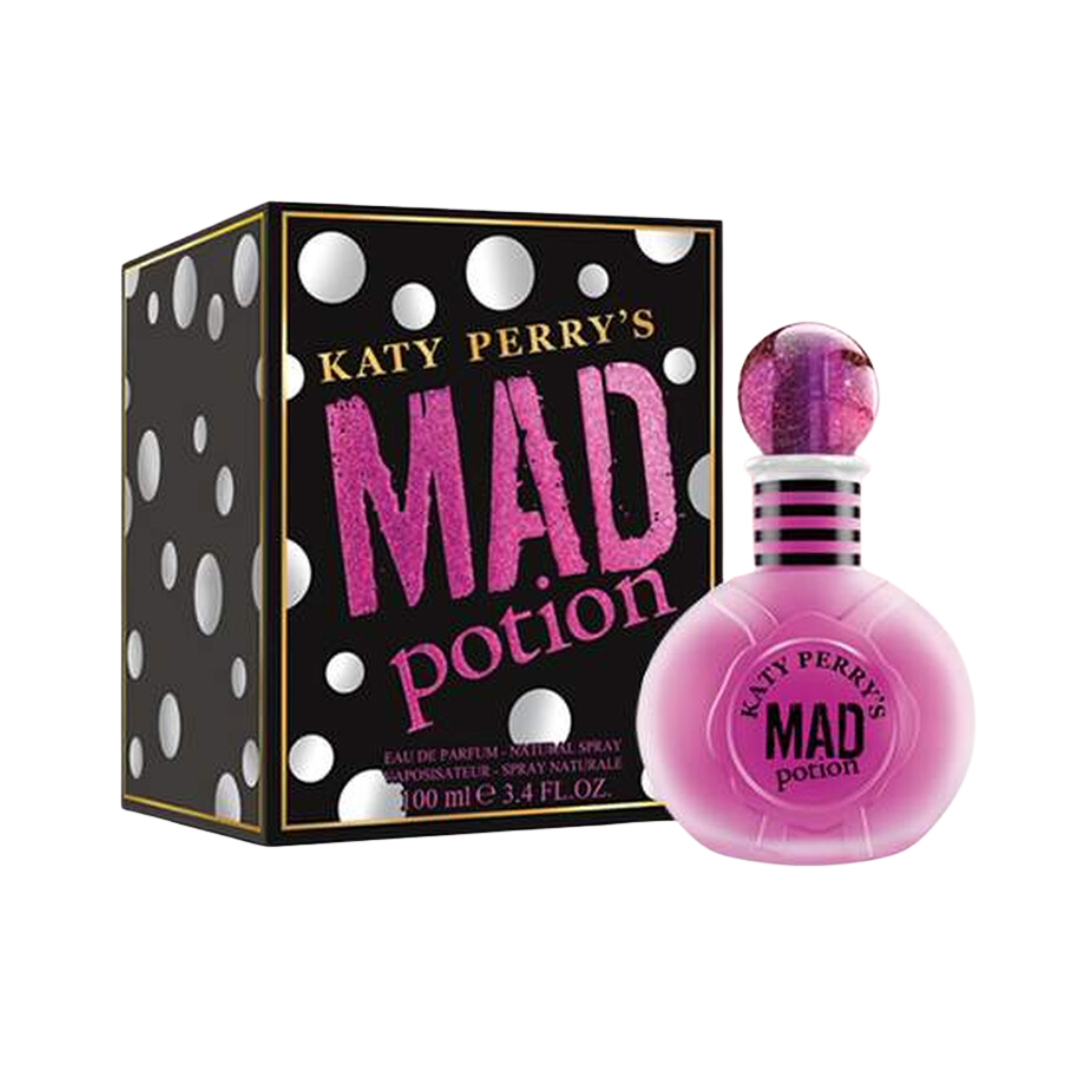"Katy Perry Mad Potion Eau De Parfum, 3.4 oz women’s oriental vanilla fragrance"