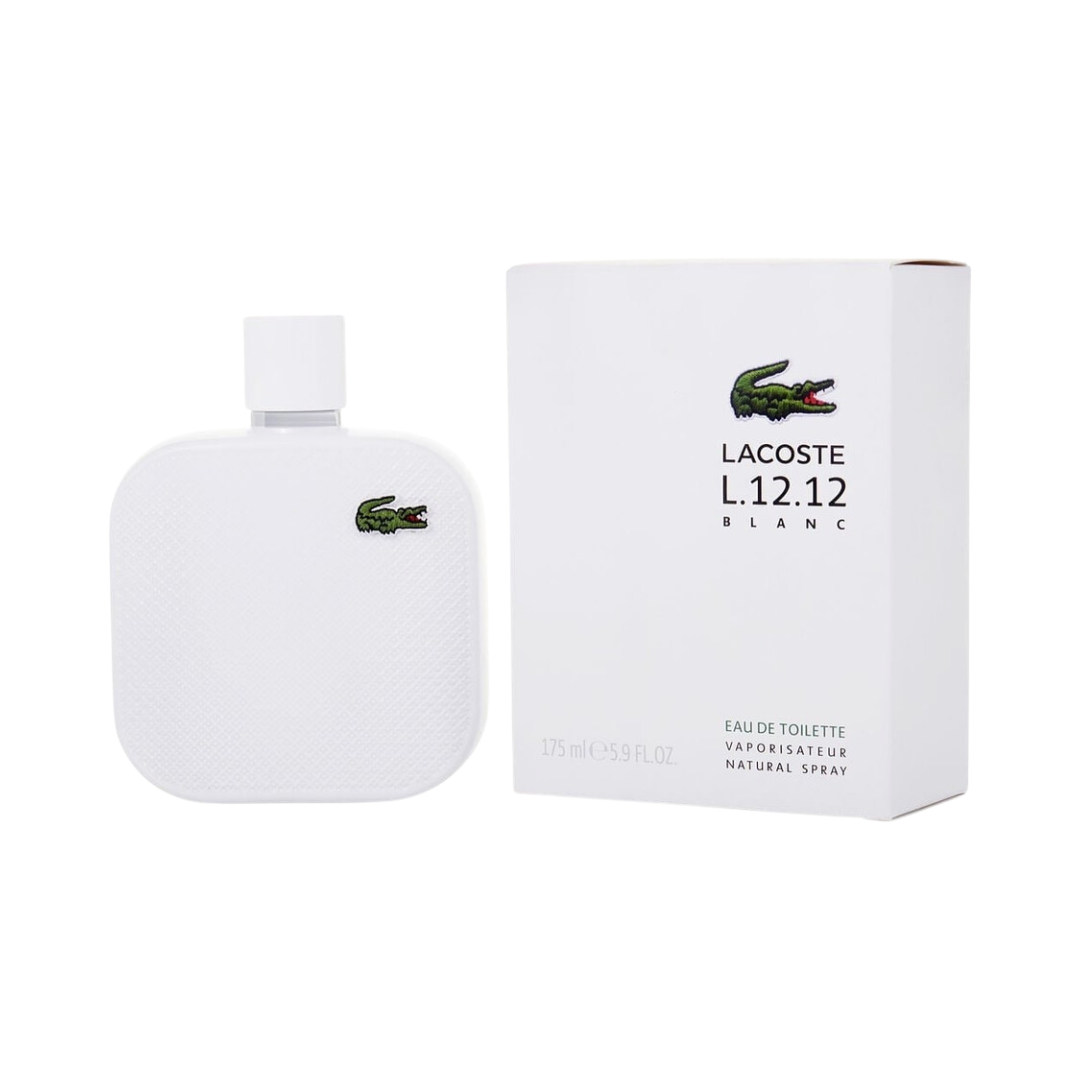 Lacoste L.12.12 Blanc Eau De Toilette 5.9 oz for Men