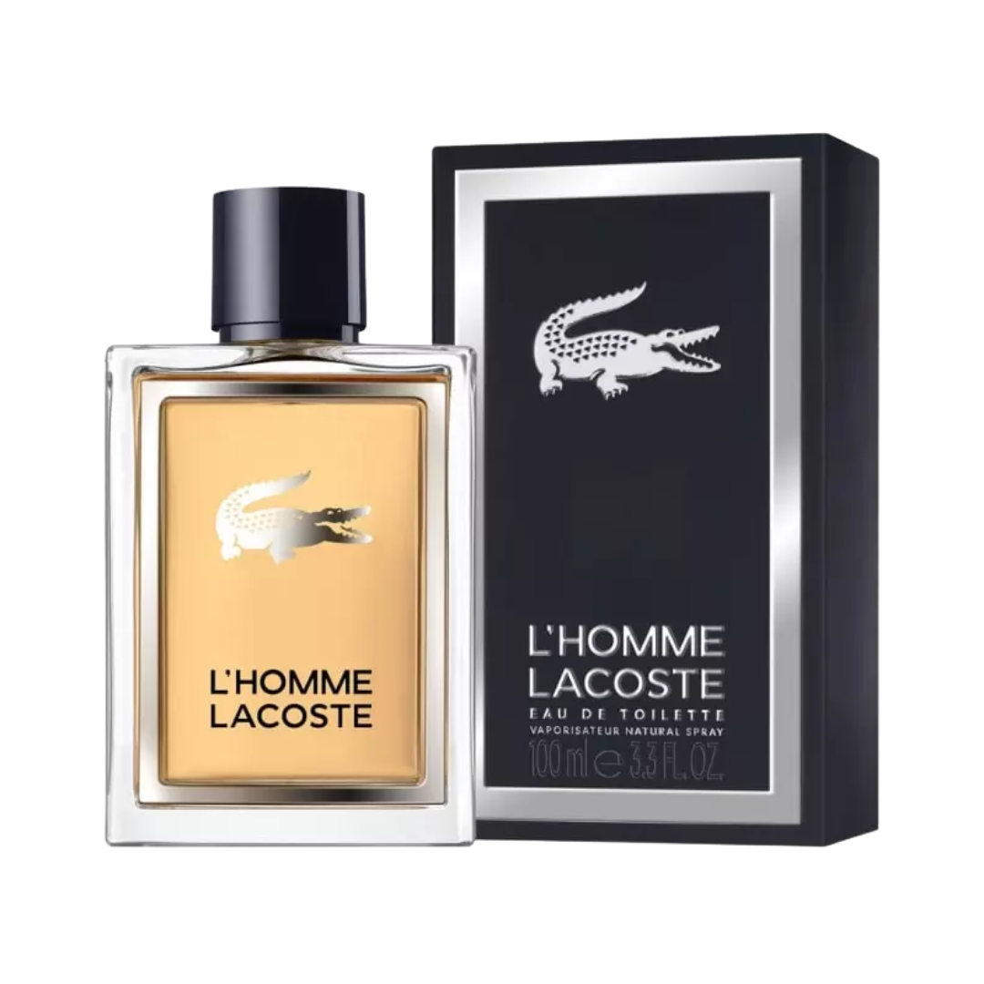 Lacoste L'Homme Eau De Toilette 3.4 oz for Men