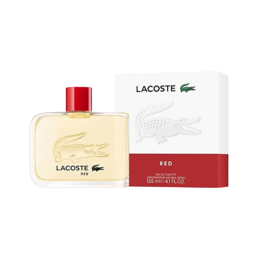 Lacoste Red Eau de Toilette for Men 4.2 oz (125 mL) Fragrance Spray