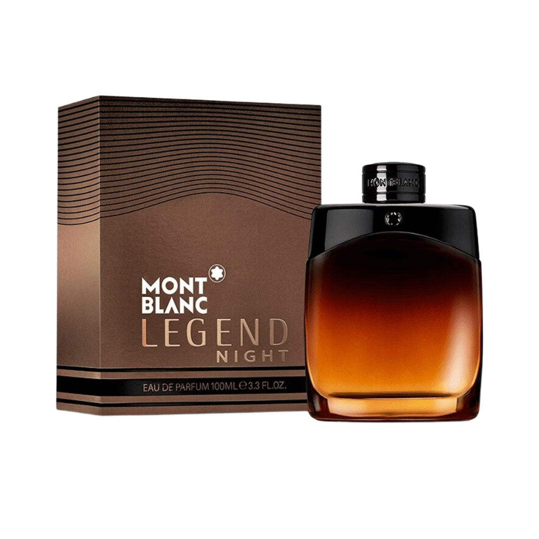 Montblanc Legend Night Eau De Parfum Spray for Men 3.3 oz bottle