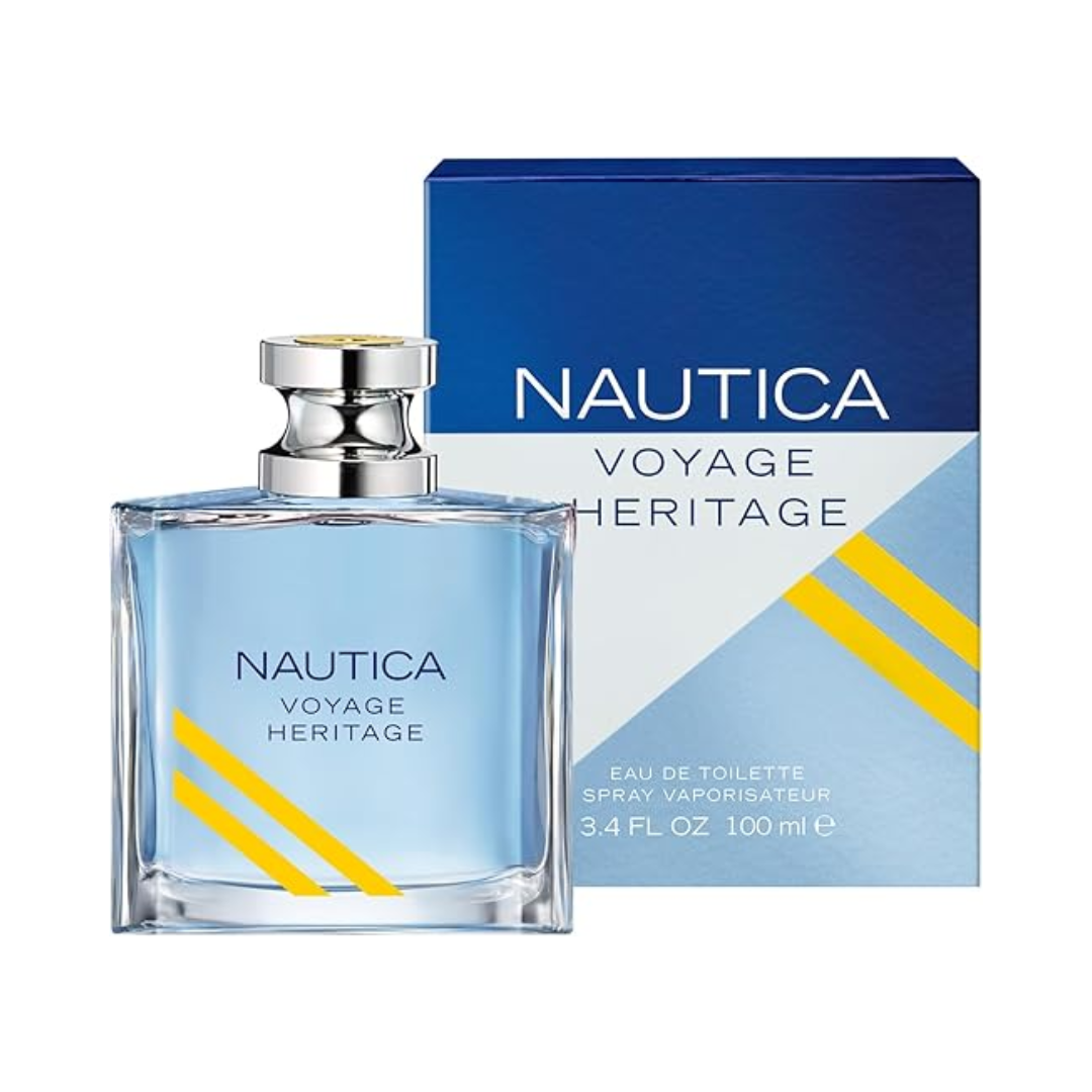 Nautica Voyage Heritage EDT 100 mL / 3.4 oz wholesale fragrance - Bulk Depot LLC