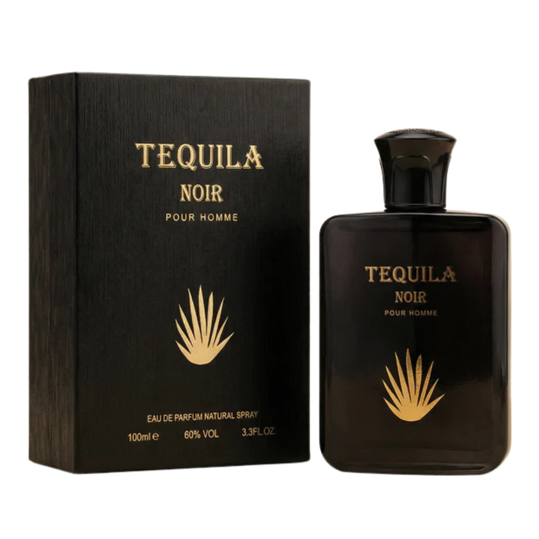 Bharara Beauty Tequila Noir Pour Homme Eau De Parfum Spray for Men, 3.3 oz (100 mL)