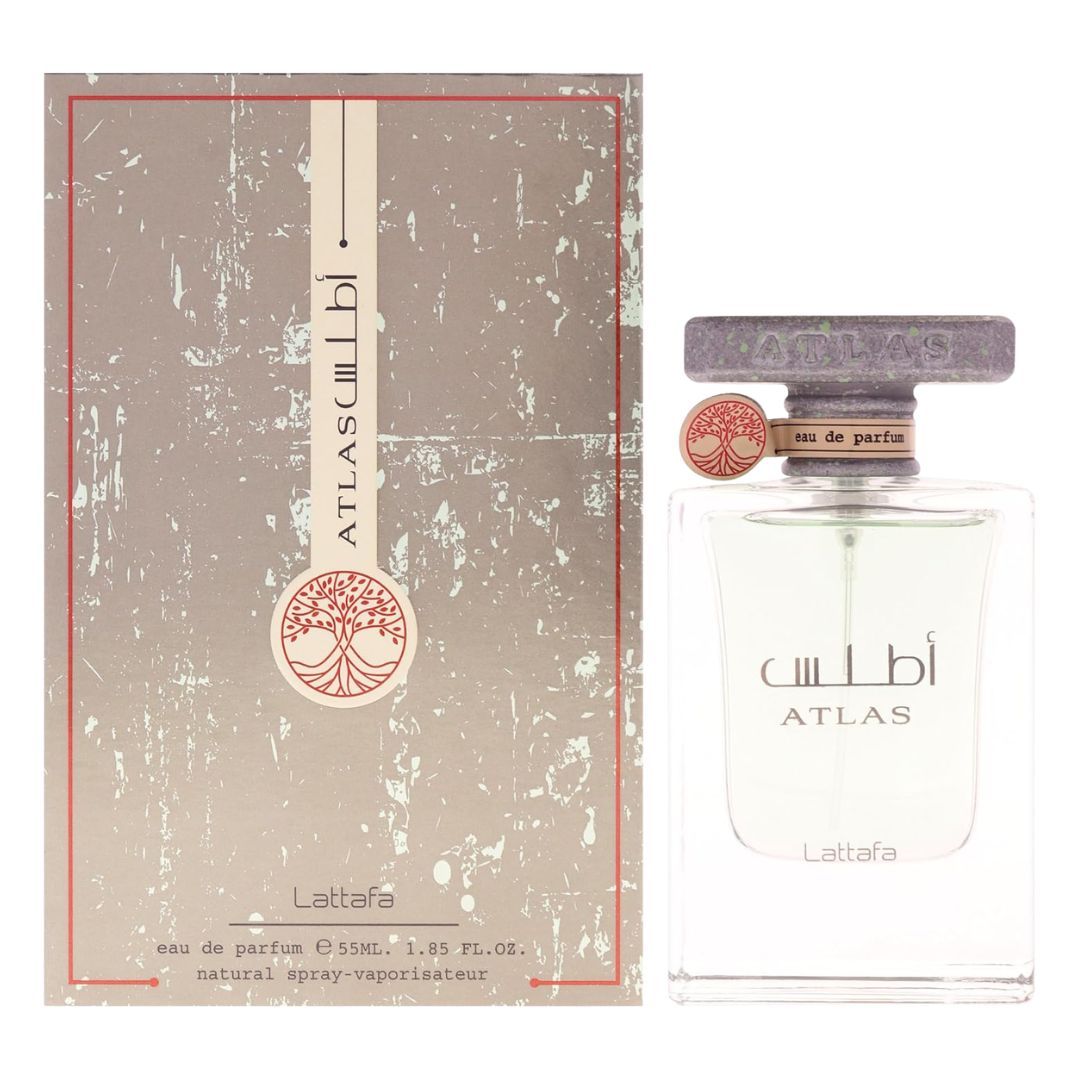 Lattafa Atlas Eau De Parfum Spray, 1.85 oz (55 mL)