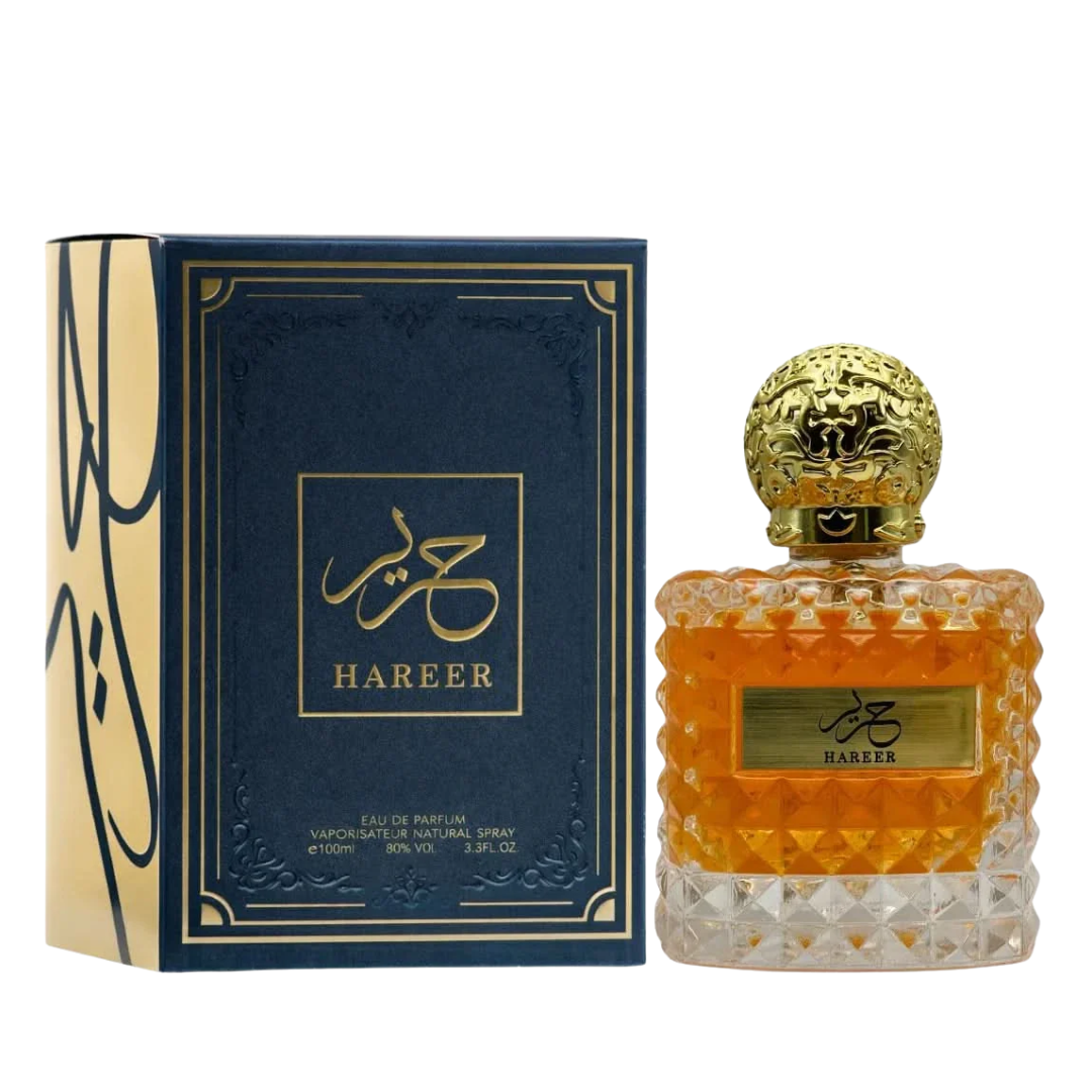 Aura Perfume Hareer Eau De Parfum Spray for Women, 3.4 oz (100 mL)