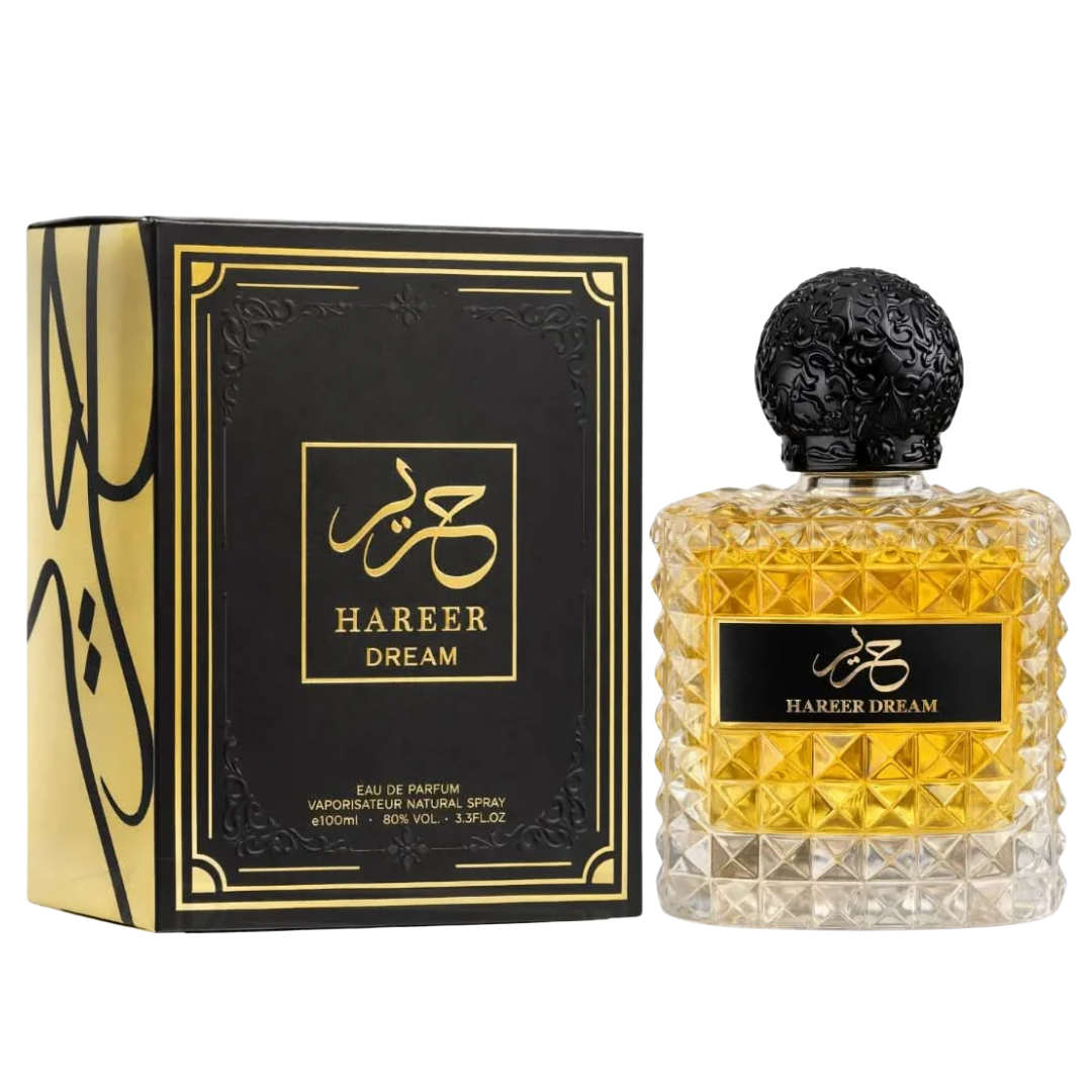Aura Perfume Hareer Dream Eau De Parfum Spray for Women, 3.4 oz (100 mL)