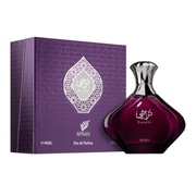 Afnan Turathi Purple Eau De Parfum for Women 3 oz (90 mL) perfume bottle and packaging