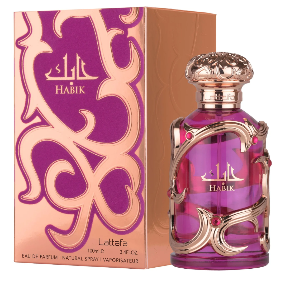 Lattafa Habik Eau De Parfum Spray for Women, 3.4 oz (100 mL)