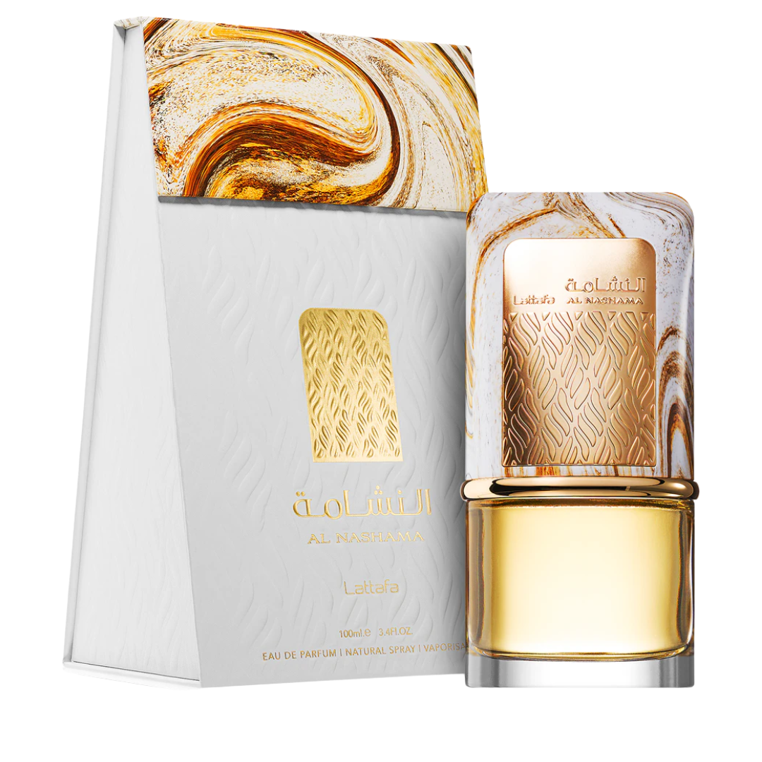 Lattafa Al Nashama Eau De Parfum Spray for Unisex, 3.4 oz (100 mL)