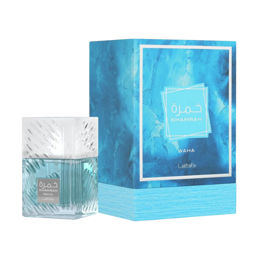 Lattafa Khamrah Waha Eau De Parfum Spray for Unisex, 3.4 oz (100 mL)