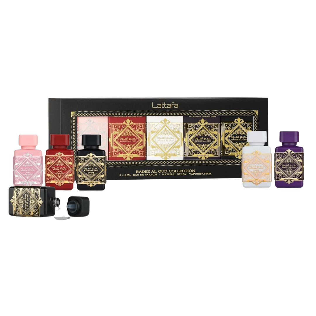 Lattafa Bade'e Al Oud Mini Set 5 x 5 mL Splash
