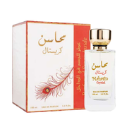 Lattafa Mahasin Crystal Eau De Parfum Spray for Women, 3.4 oz (100 mL)