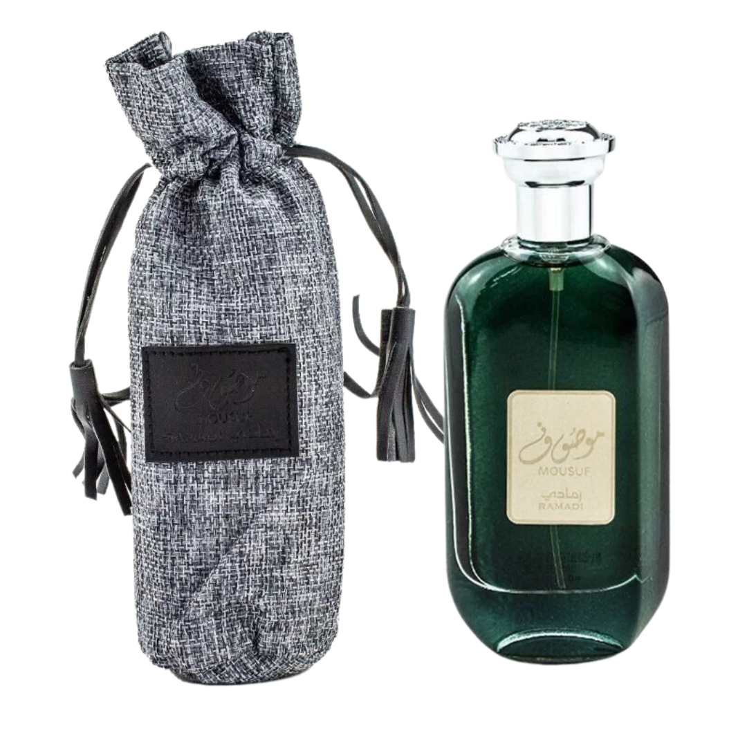Lattafa Mousuf Ramadi Eau De Parfum Spray for Unisex, 3.4 oz (100 mL)