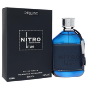 Dumont Paris Nitro Blue Eau De Parfum Spray for Men, 3.4 oz (100 mL)