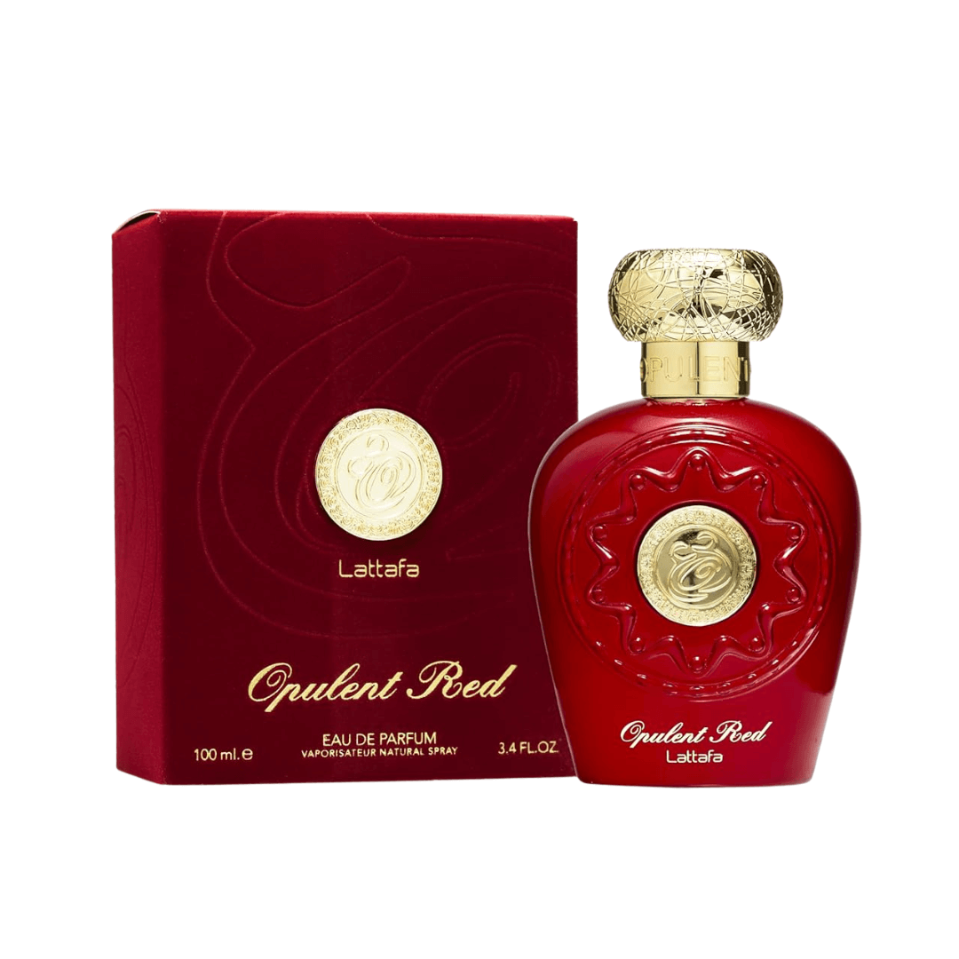 Lattafa Opulent Red Eau De Parfum Spray 3.4 oz (100 mL)