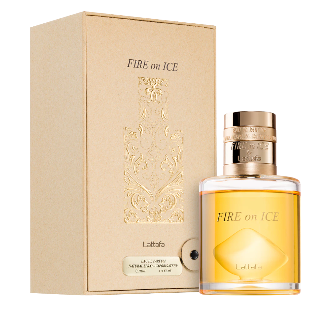 Lattafa Pride Fire On Ice Eau De Parfum Spray for Unisex, 3.4 oz (100 mL)